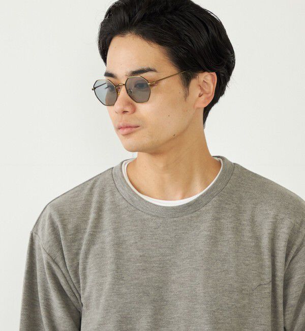 SHIPS Colors 「SHIPS Colors:オクタゴン サングラス◇」|サングラス|ライトグレー