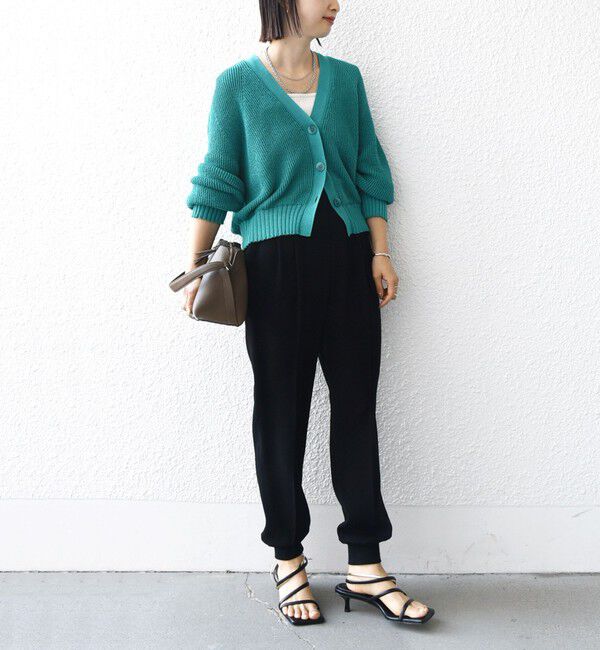 SHIPS for women「〈手洗い可能〉裾 リブ ドロスト パンツ」|その他|