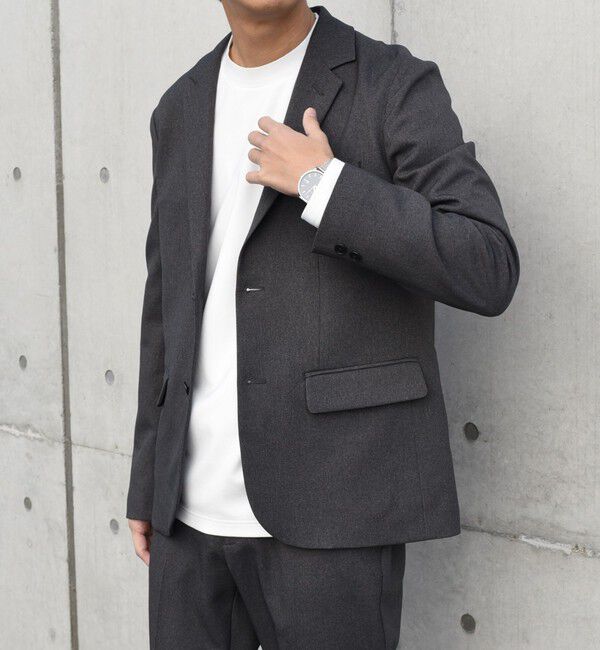 SHIPS any「SHIPS any: デザイン リブ ハイゲージ ポンチ クルーネック Tシャツ (ロンT)◇」|Tシャツ・カットソー|