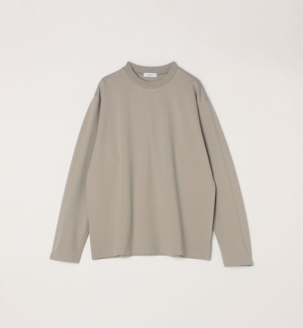 SHIPS any「SHIPS any: デザイン リブ ハイゲージ ポンチ クルーネック Tシャツ (ロンT)◇」|Tシャツ・カットソー|