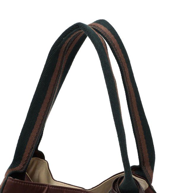 SHIPS any「【SHIPS any別注】Folna: 2WAY ライン ナイロン トート バッグ」|トートバッグ|