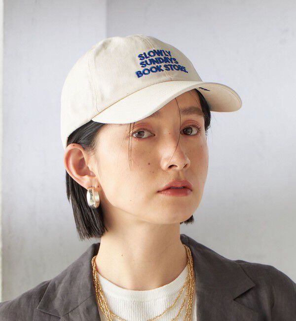 SHIPS for women「Portland Hat: 刺繍 ロゴ キャップ」|キャップ・キャスケット|