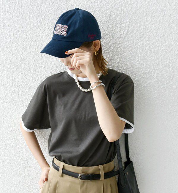 SHIPS for women「Portland Hat: 刺繍 ロゴ キャップ」|キャップ・キャスケット|