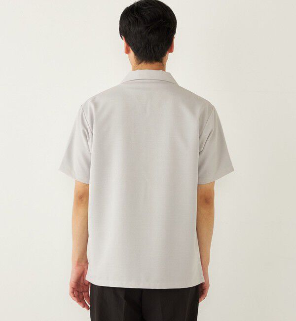 SHIPS Colors 「SHIPS Colors:〈洗濯機可能〉ポリトロ オープンカラー シャツ」|シャツ・ブラウス|