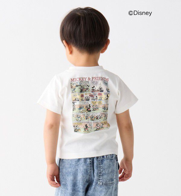 SHIPS Colors 「SHIPS Colors:80～130cm / ミッキーマウス プリント Tシャツ」|Tシャツ・カットソー|