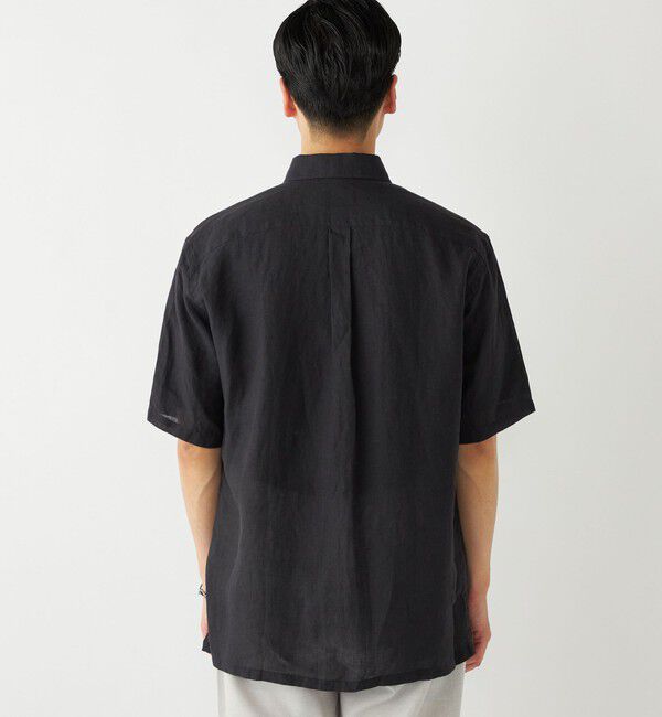 SHIPS Colors 「SHIPS Colors:リネン ボタンダウン ショートスリーブ シャツ」|シャツ・ブラウス|