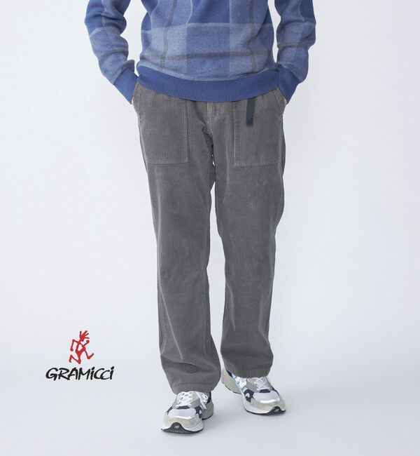 SHIPS「【SHIPS別注】Gramicci: ガーメントダイ コーデュロイ パンツ」|その他|グレー
