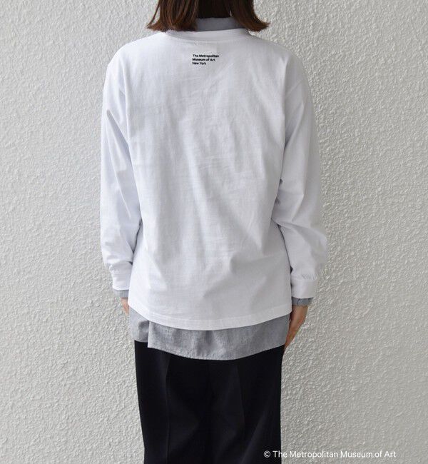 SHIPS Colors 「SHIPS Colors:The Met コラボ フロッキー ロゴ Tシャツ 2」|Tシャツ・カットソー|