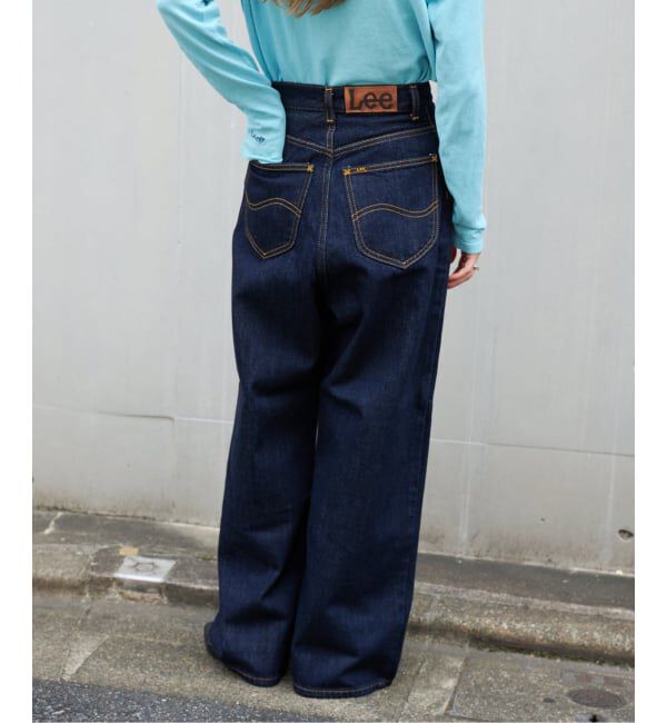 新色追加 LEE 別注ハイウエストルーズデニム（OUTDOOR PRODUCTS Usual