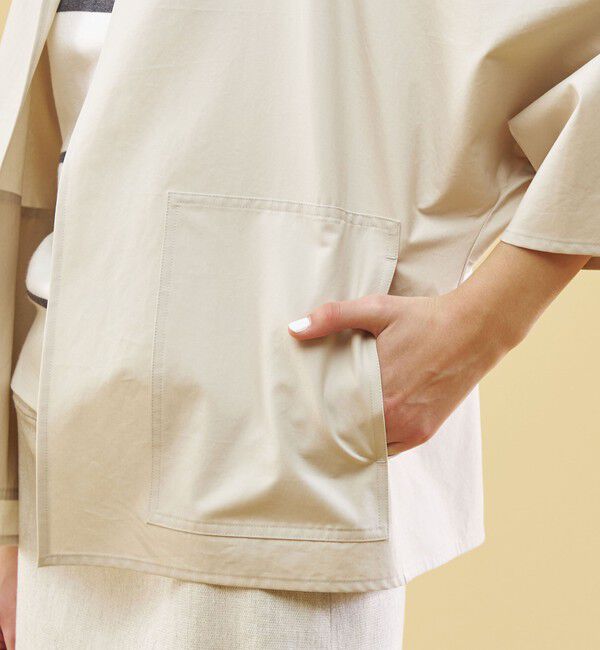 GALERIE VIE「バウンシーウェザー ワイドスリーブジャケット」|その他|