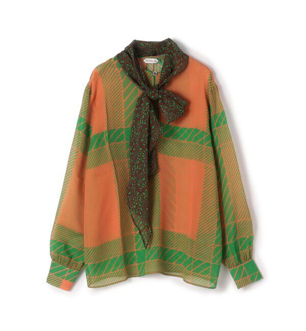 TOMORROWLAND BUYING WEAR「MANTERO MADALENA ブラウス」|シャツ・ブラウス|28 オレンジ系