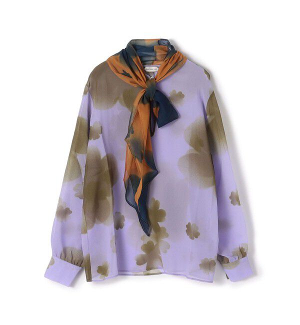 TOMORROWLAND BUYING WEAR「MANTERO MADALENA ブラウス」|シャツ・ブラウス|74 パープル系