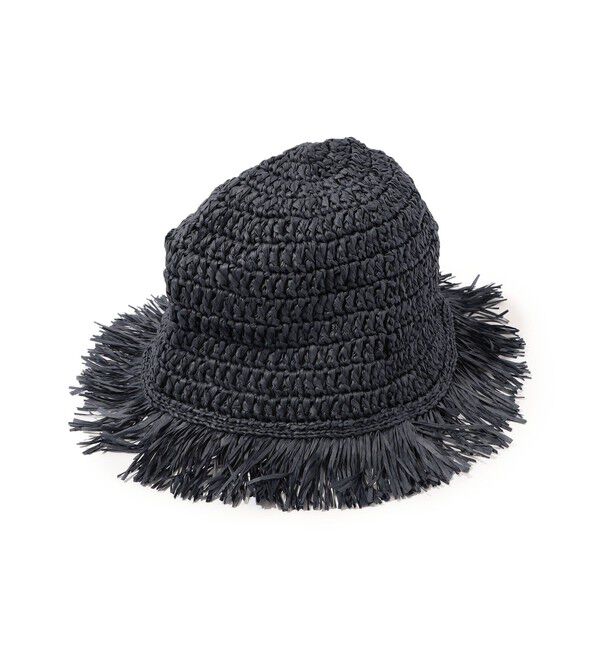 TOMORROWLAND GOODS「KIJIMA TAKAYUKI PAPER KNIT METRO HAT」|ハット|69 ネイビー