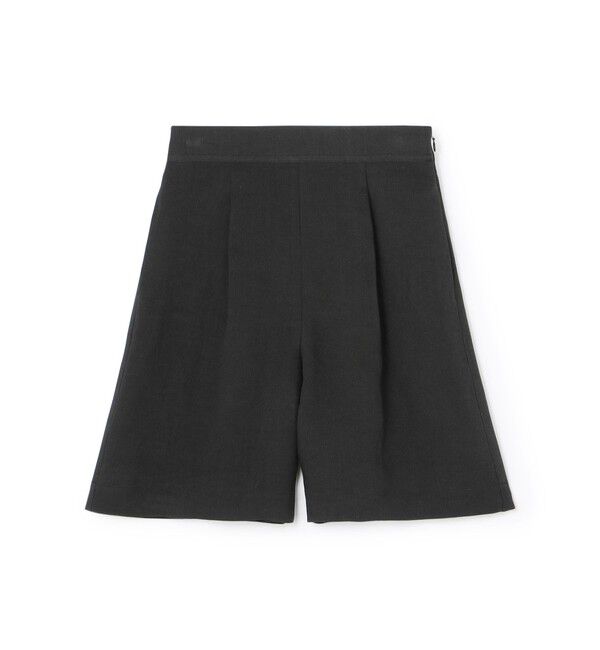 Ballsey「コードレーン タックキュロットパンツ」|キュロット|19 ブラック