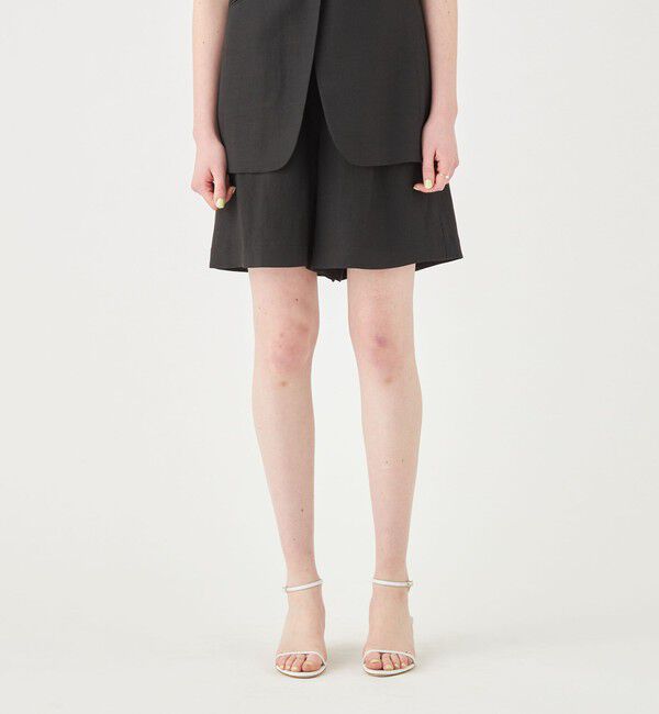 Ballsey「コードレーン タックキュロットパンツ」|キュロット|