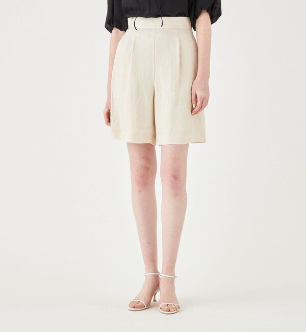 Ballsey「コードレーン タックキュロットパンツ」|キュロット|