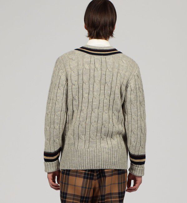TOMORROWLAND MENS「【別注】TOMORROWLAND PILGRIM ウール クリケットセーター」|ニット・セーター|