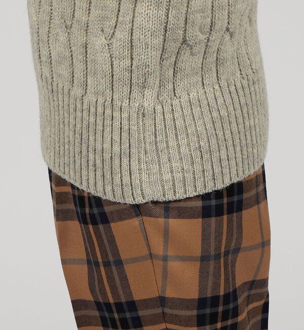 TOMORROWLAND MENS「【別注】TOMORROWLAND PILGRIM ウール クリケットセーター」|ニット・セーター|