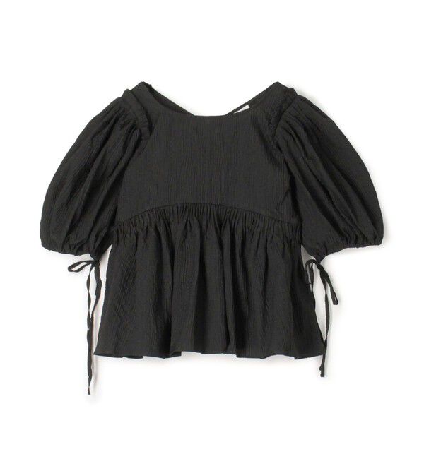 TOMORROWLAND BUYING WEAR「【別注】TEIJA パフスリーブブラウス」|シャツ・ブラウス|19 ブラック