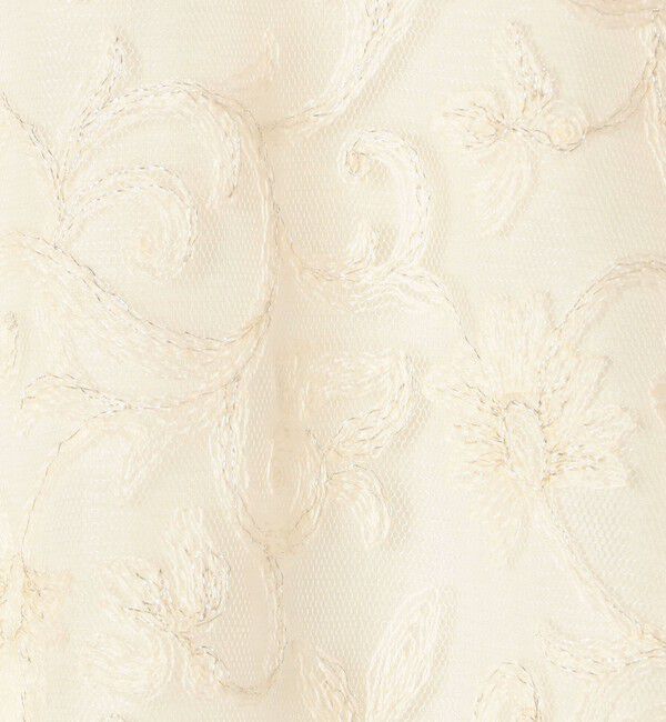 TOMORROWLAND collection「チュールフラワー ノースリーブブラウス」|シャツ・ブラウス|