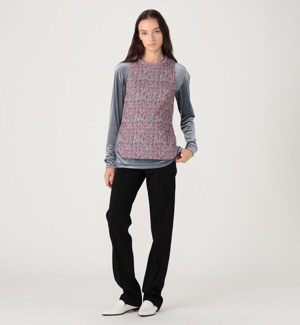 バッカ　新品　フラワージャガードストレッチタンクトップ フラワージャガード ストレッチタンクトップ（BACCA）｜ルミネの