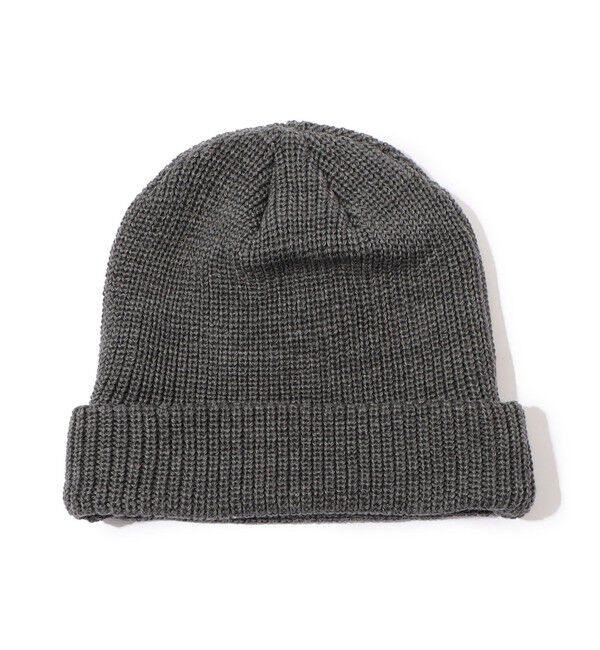 TOMORROWLAND GOODS「KIJIMA TAKAYUKI KNIT DECK CAP ウールアクリル ニットキャップ」|ニット帽|15 グレー