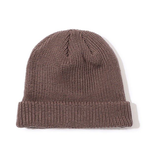 TOMORROWLAND GOODS「KIJIMA TAKAYUKI KNIT DECK CAP ウールアクリル ニットキャップ」|ニット帽|49 ダークブラウン