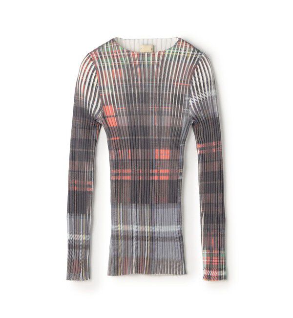 TOMORROWLAND BUYING WEAR「GIU GIU NONNA JEWEL リブニット」|ニット・セーター|38 ダークレッド系