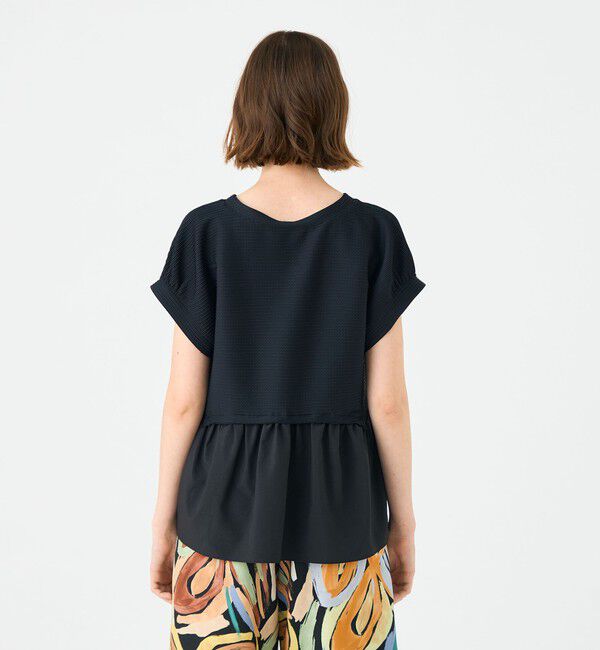 Ballsey「アイレットジャージー ソフトVネックプルオーバー」|Tシャツ・カットソー|