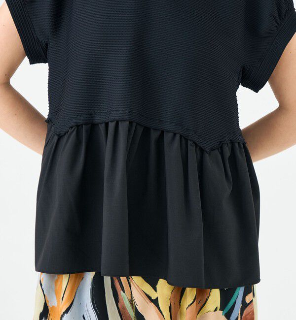 Ballsey「アイレットジャージー ソフトVネックプルオーバー」|Tシャツ・カットソー|