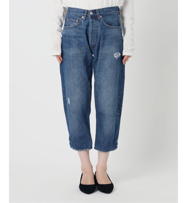  「テーパード5ポケットデニムパンツ」|デニム|