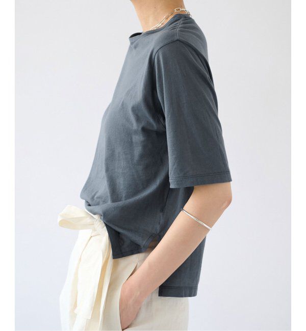 EMILYWEEK「セカンドスキン ハーフスリーブプルオーバー」|Tシャツ・カットソー|