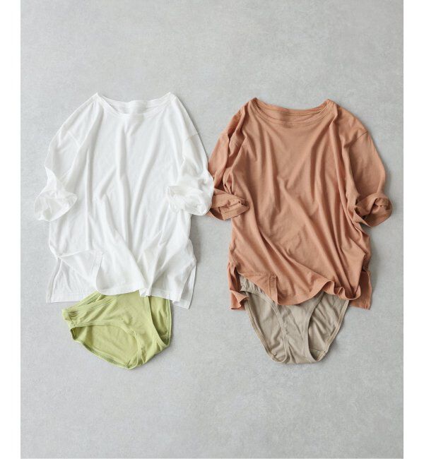 EMILYWEEK「セカンドスキン ハーフスリーブプルオーバー」|Tシャツ・カットソー|