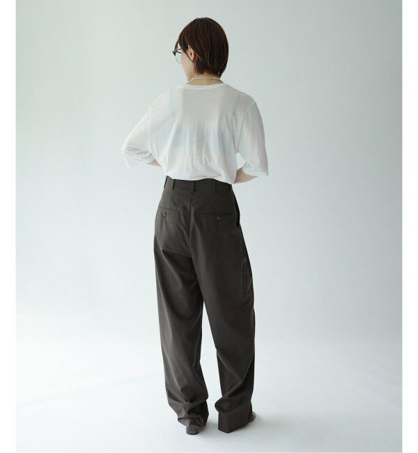 EMILYWEEK「セカンドスキン ハーフスリーブプルオーバー」|Tシャツ・カットソー|