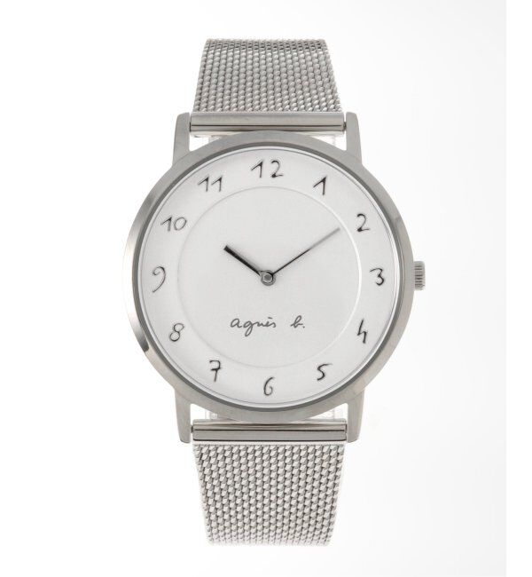 agnes b メッシュバンド 腕時計 FCSK908 909 2本セット　半額 agnes b. / アニエスベー】FCSK908【ウォッチ】（HIROB）｜ルミネの