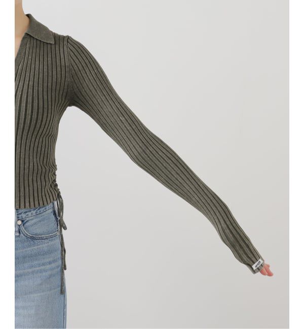 JOINT WORKS「GUESS/ゲス GO SHIRRED TIE CARDIGAN」|カーディガン|