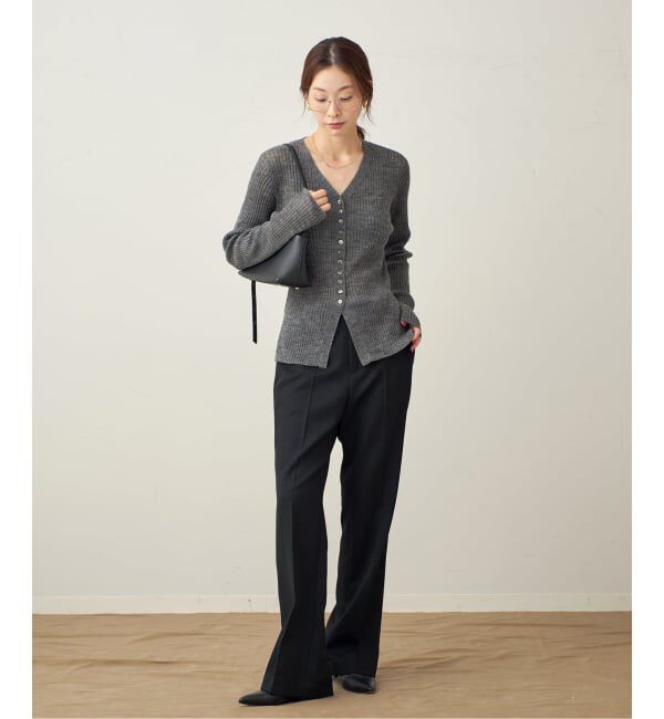 Plage「RIB BUTTON カーディガン」|カーディガン|