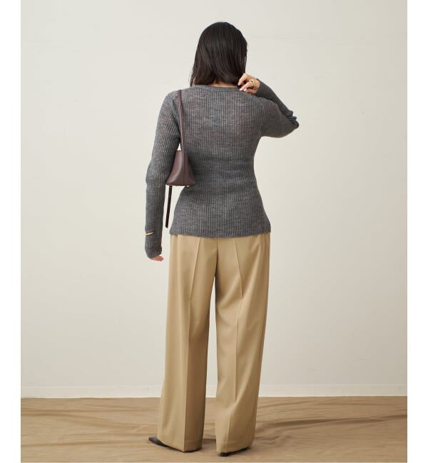 Plage「RIB BUTTON カーディガン」|カーディガン|