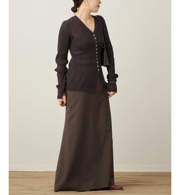 Plage「RIB BUTTON カーディガン」|カーディガン|