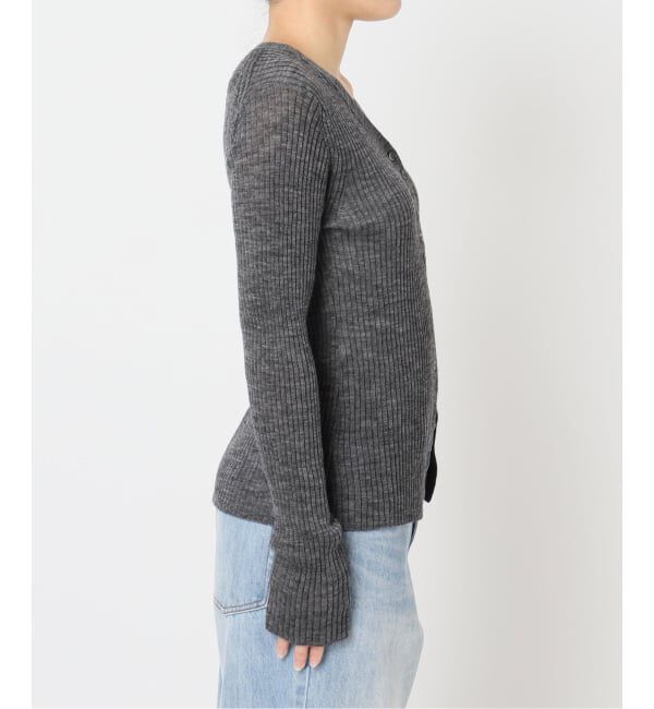 Plage「RIB BUTTON カーディガン」|カーディガン|
