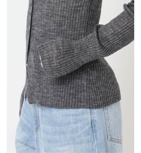Plage「RIB BUTTON カーディガン」|カーディガン|