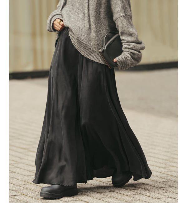 追加》Washable Fibril フレア スカート（Plage）｜ルミネの