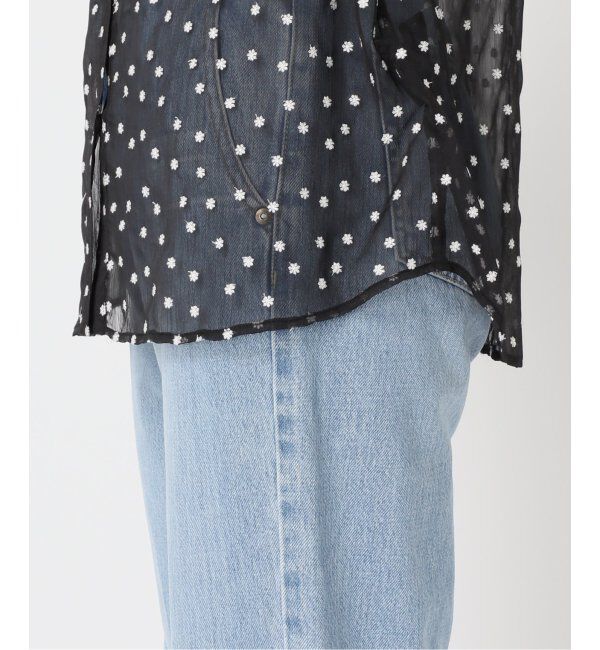 IENA「《追加》楊柳フリルピンタックブラウス」|シャツ・ブラウス|