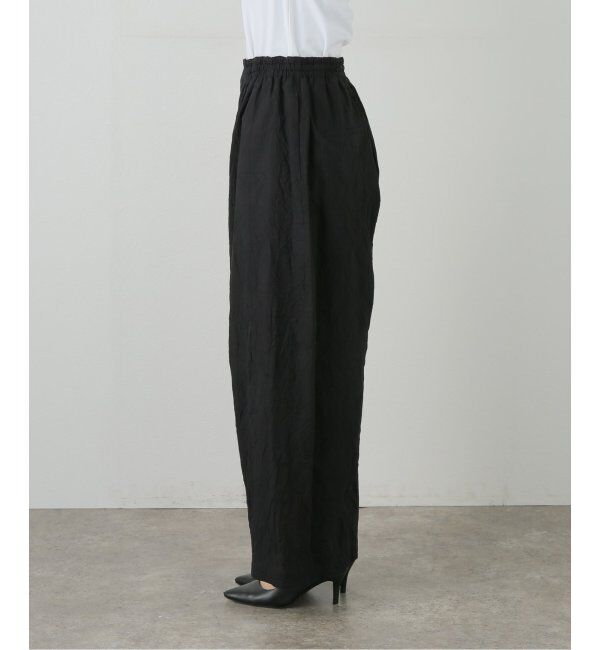VERMEIL par iena「ATON エイトン EASY WIDE PANTS PRAGGM0117」|スラックス|