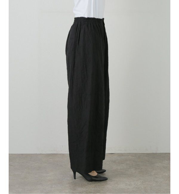 VERMEIL par iena「ATON エイトン EASY WIDE PANTS PRAGGM0117」|スラックス|