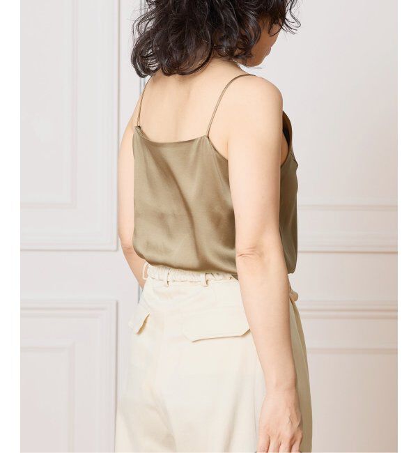 IENA LA BOUCLE「IENA LA BOUCLE ウォッシャブルシルクMIXキャミソール」|キャミソール|