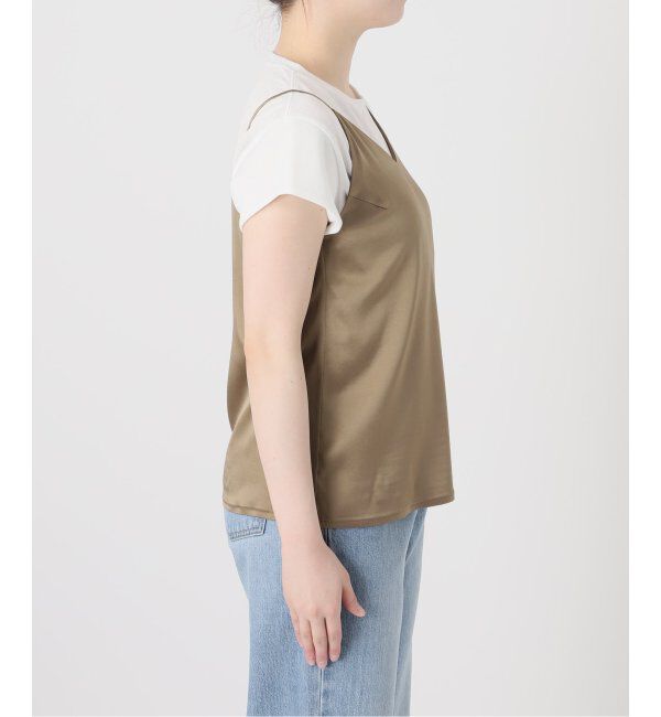IENA LA BOUCLE「IENA LA BOUCLE ウォッシャブルシルクMIXキャミソール」|キャミソール|