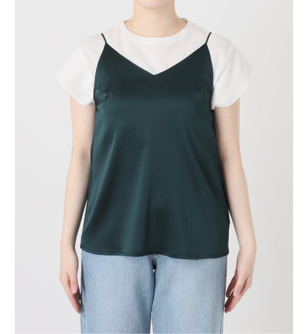 IENA LA BOUCLE「IENA LA BOUCLE ウォッシャブルシルクMIXキャミソール」|キャミソール|