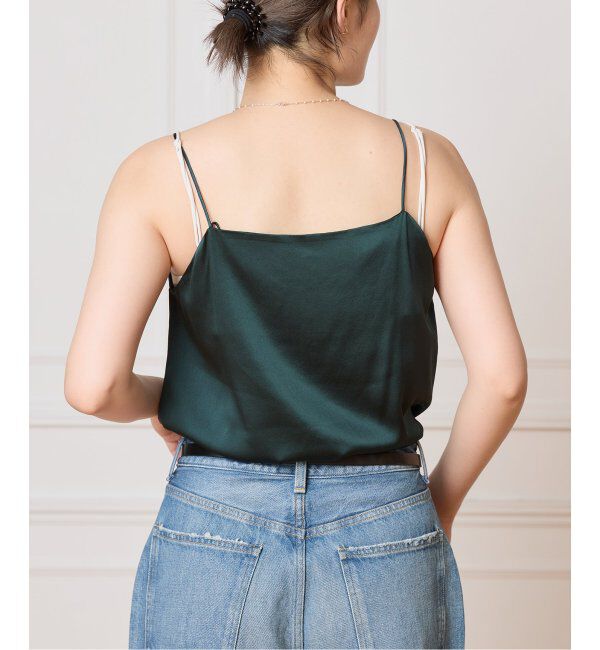 IENA LA BOUCLE「IENA LA BOUCLE ウォッシャブルシルクMIXキャミソール」|キャミソール|
