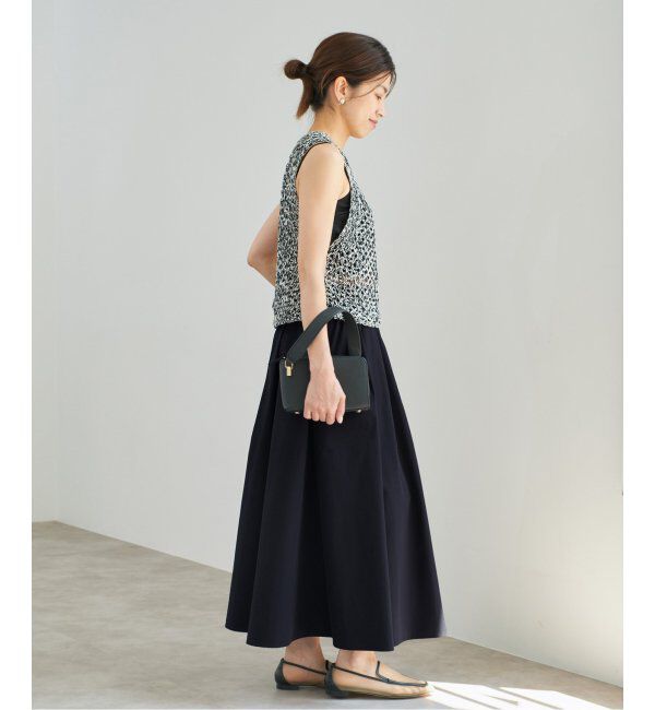 IENA「《一部カラー店舗限定》タイプライターフレアスカート」|スカート|